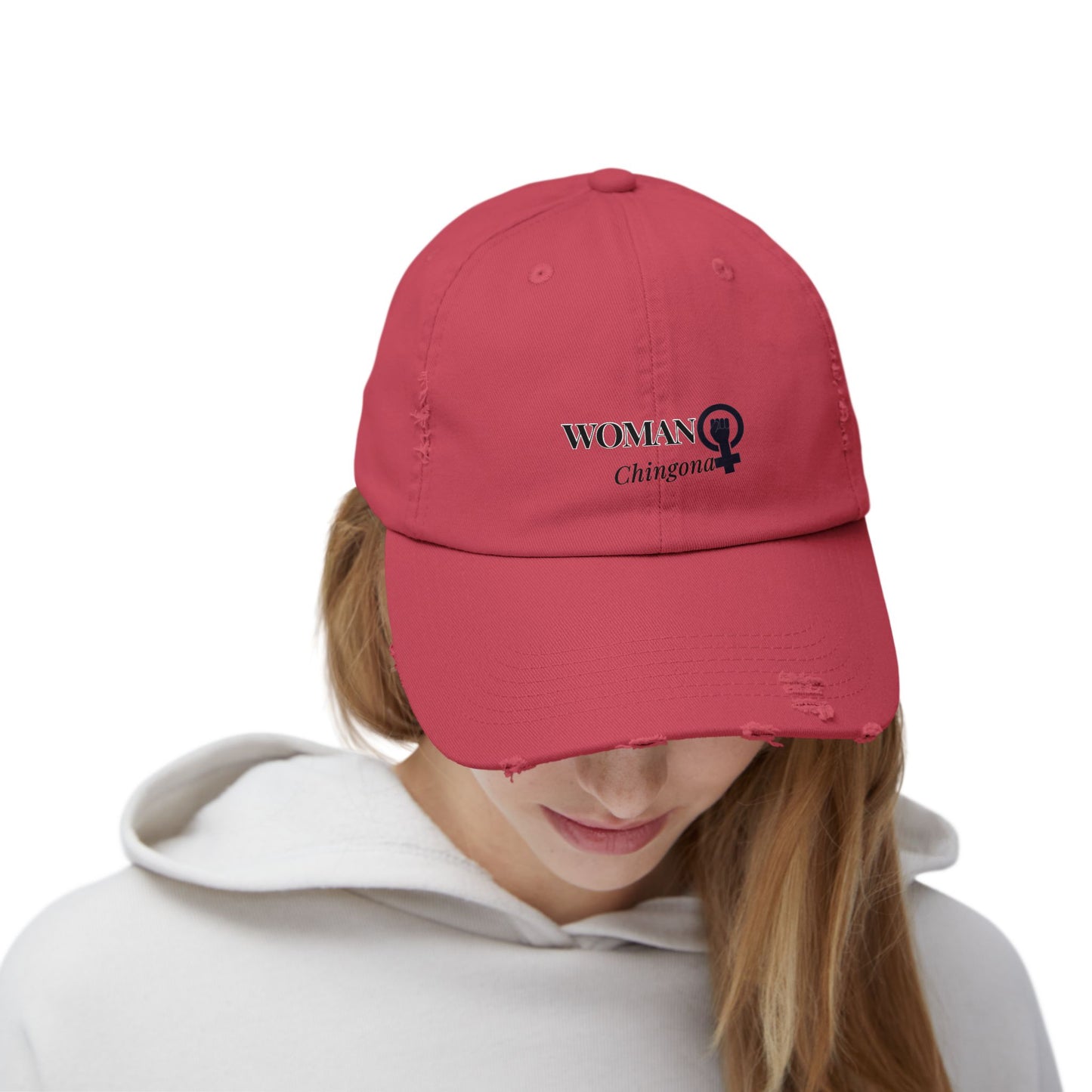 POWERFUL WOMEN- Distressed Cap