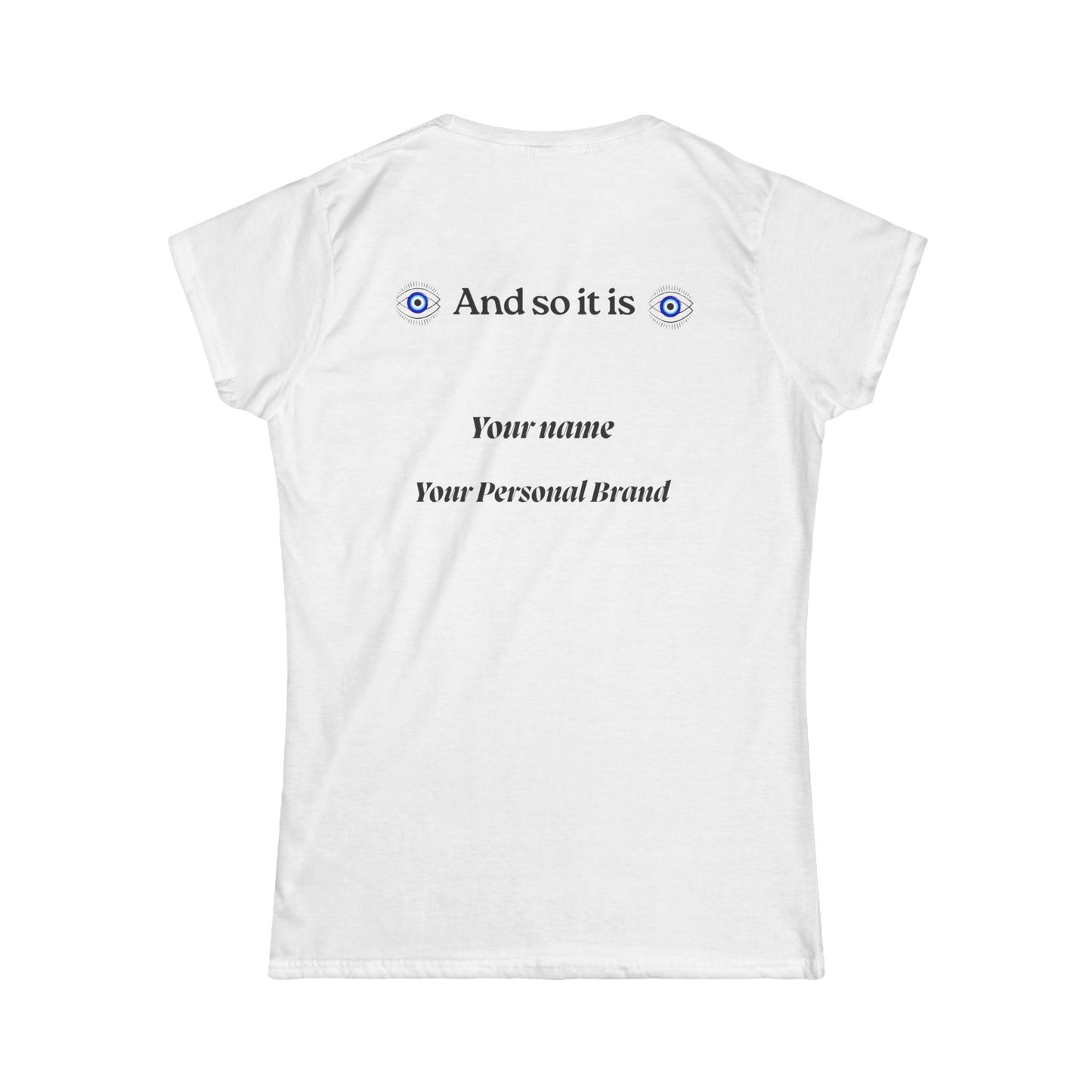ENTREPRENEUR WOMEN’S TEE - Custom Softstyle (English version) 💼