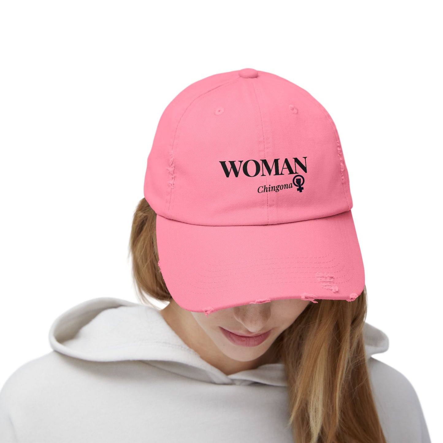 POWERFUL WOMEN- Distressed Cap