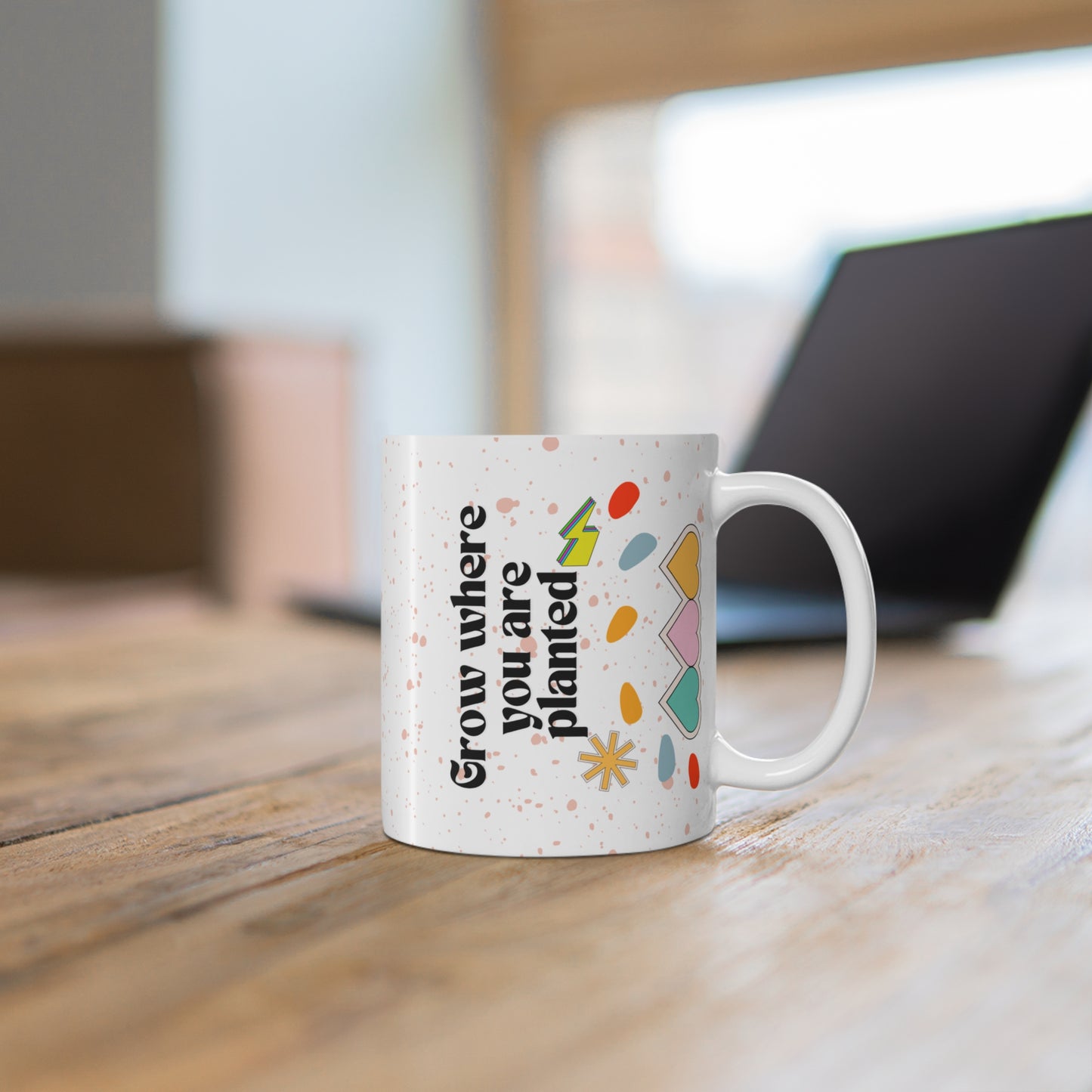 GROW WHERE YOU ARE PLANTED MUG 🌱