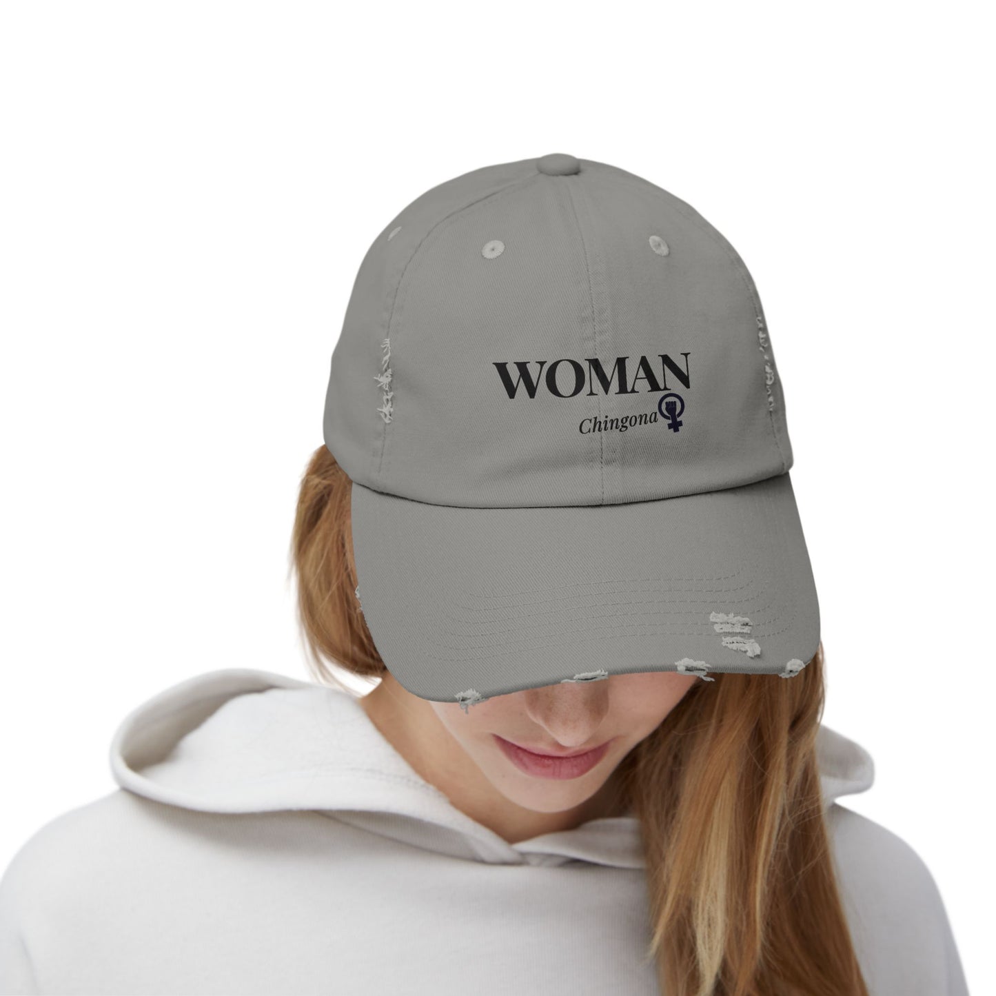 POWERFUL WOMEN- Distressed Cap