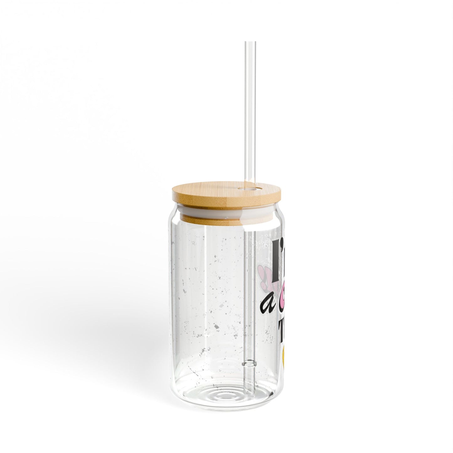 COOL AUNTIE - Custom Sipper Glass