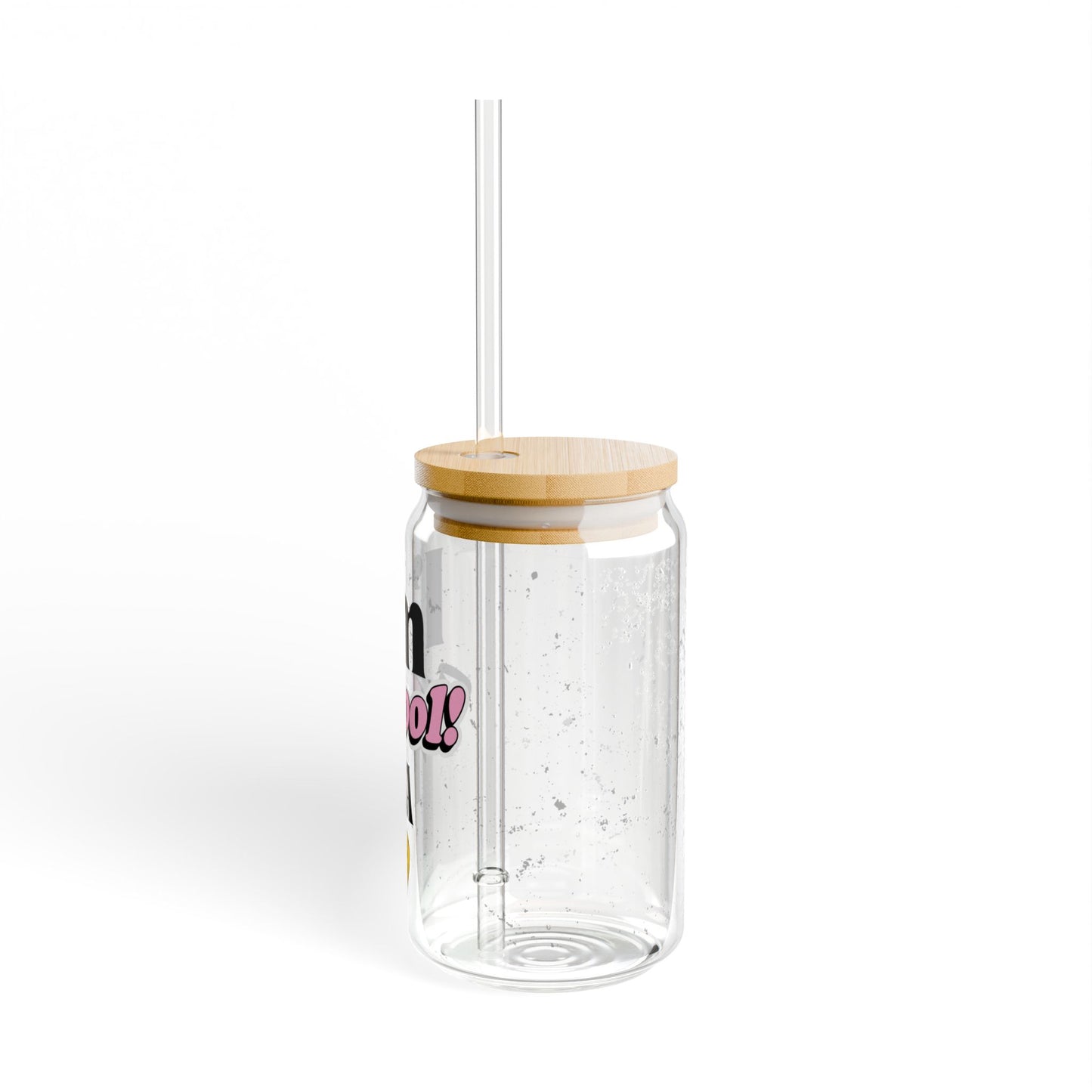 COOL AUNTIE - Custom Sipper Glass
