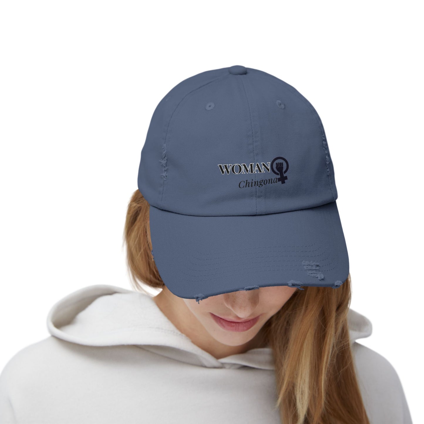 POWERFUL WOMEN- Distressed Cap