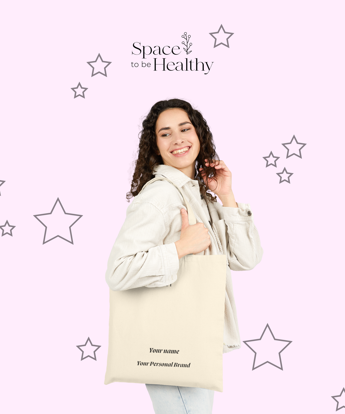 INSPIRATIONAL CANVAS TOTE BAG - Entrepreneurs (English version)