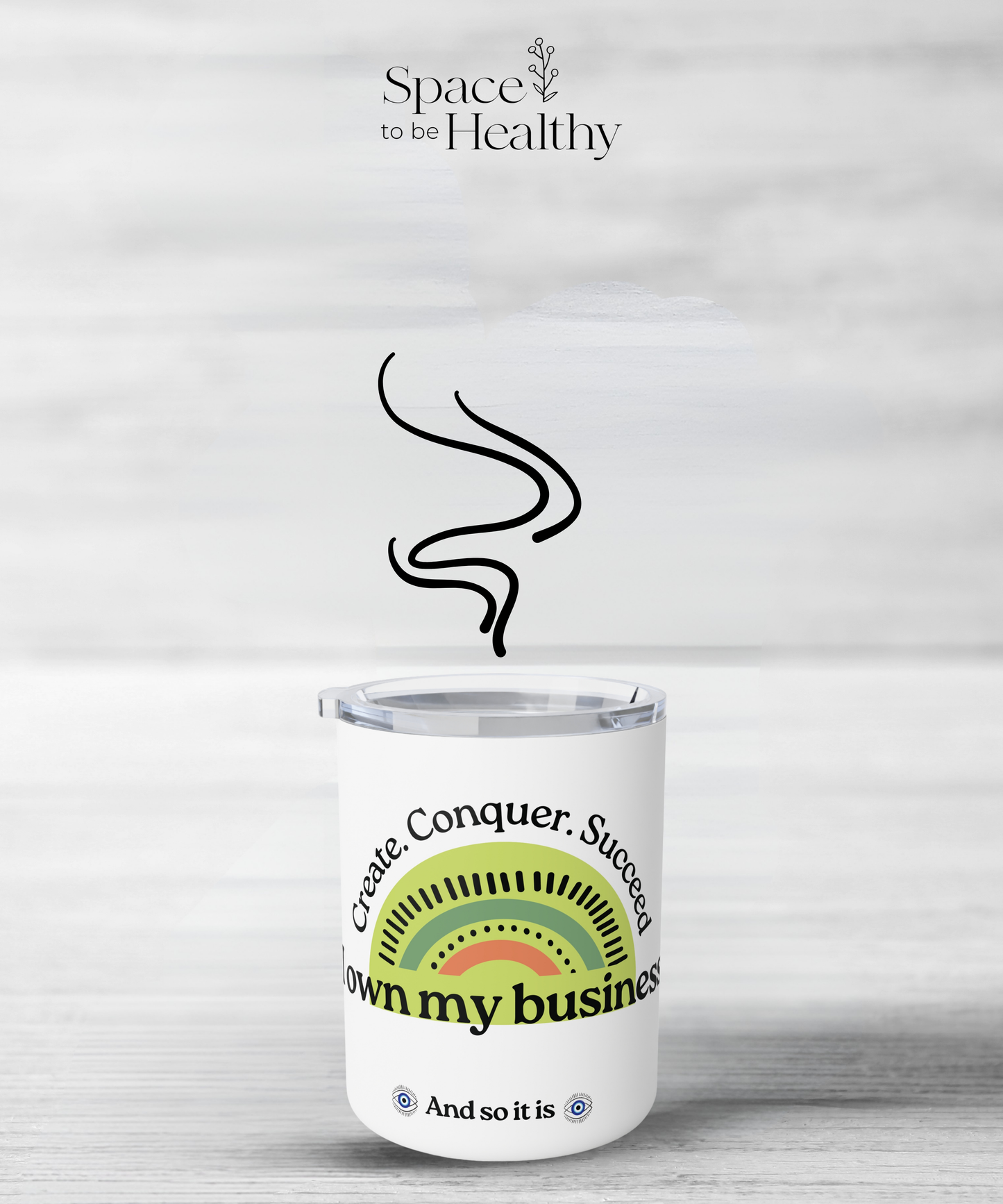 INSPIRING BUSINESS- Custom Stainless Steel Mug (English version)