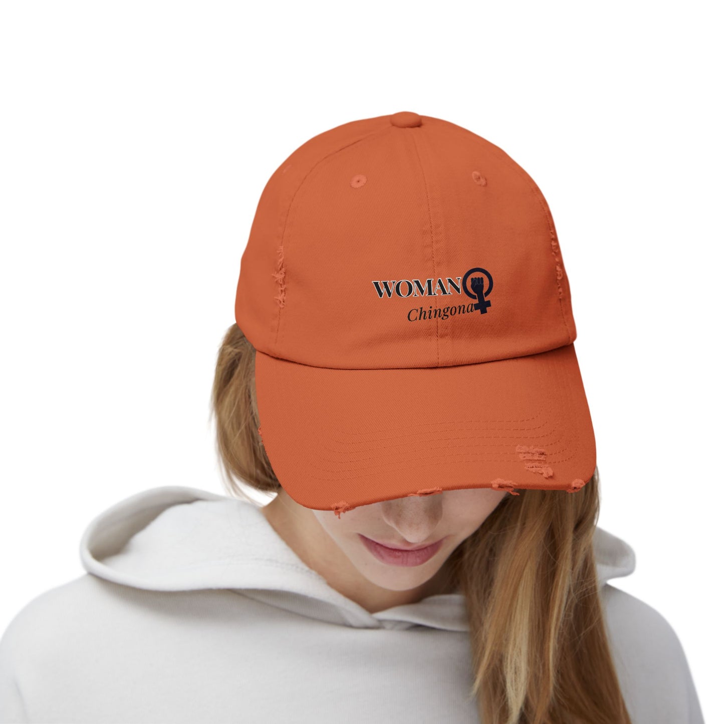 POWERFUL WOMEN- Distressed Cap