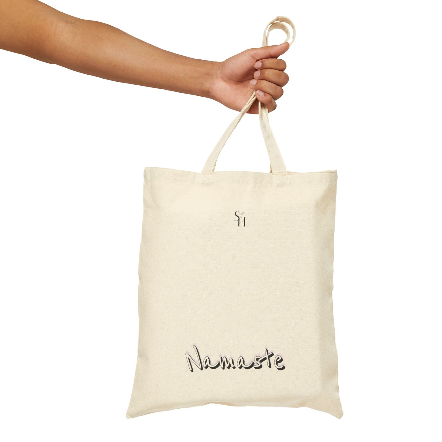 INSPIRATIONAL COTTON TOTE BAG - Embracing my spark 🧘