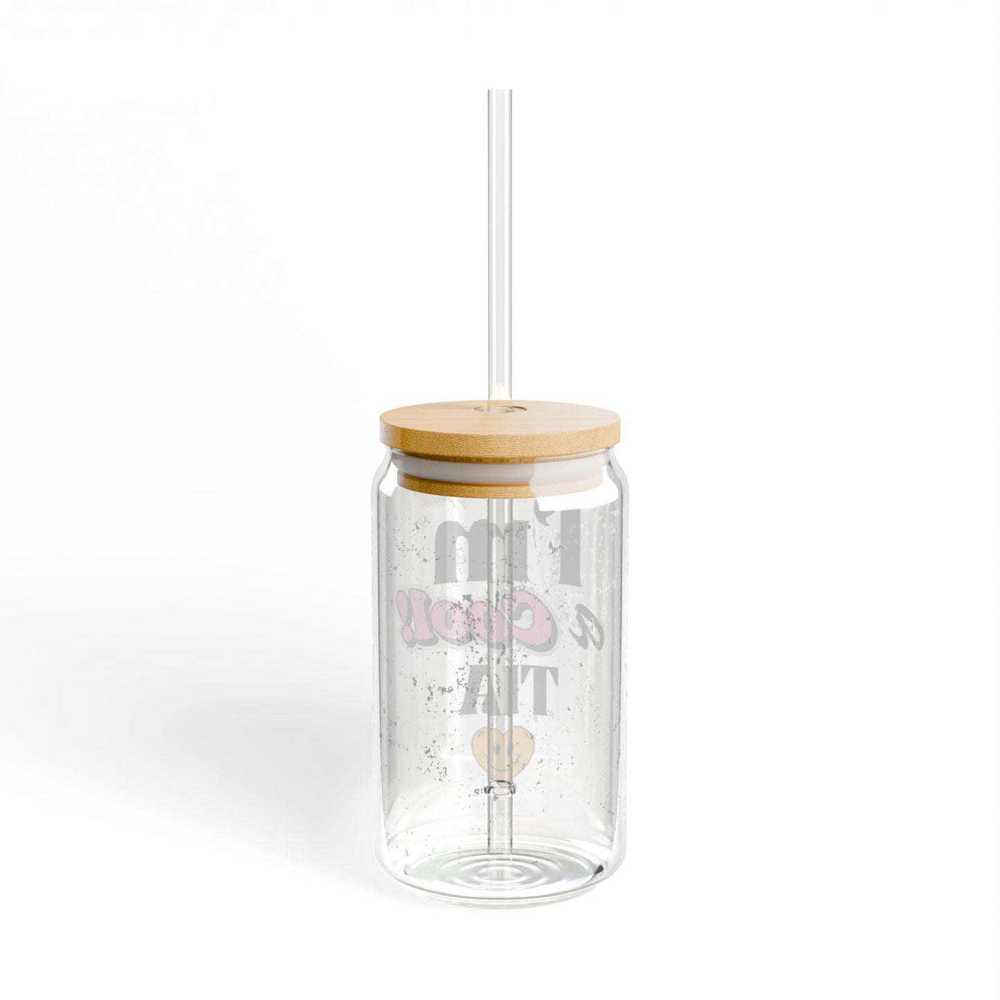 COOL AUNTIE - Custom Sipper Glass