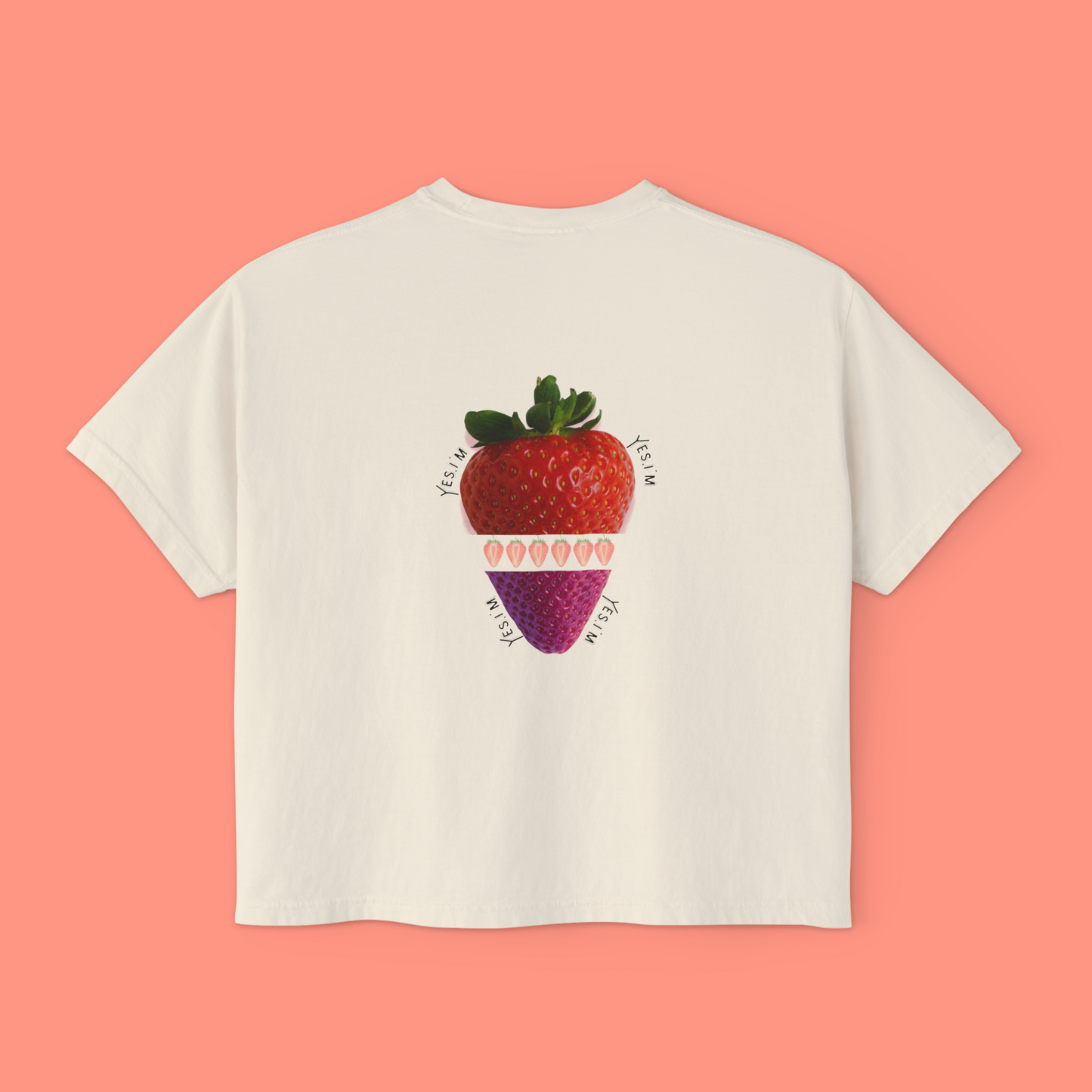 HIPPIE FRESA🍓- Women's Boxy Tee