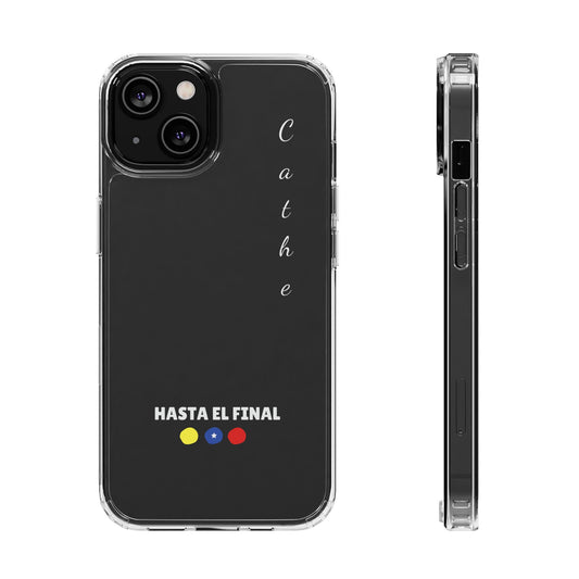 HASTA EL FINAL - Personalized phone case 💛💙❤️