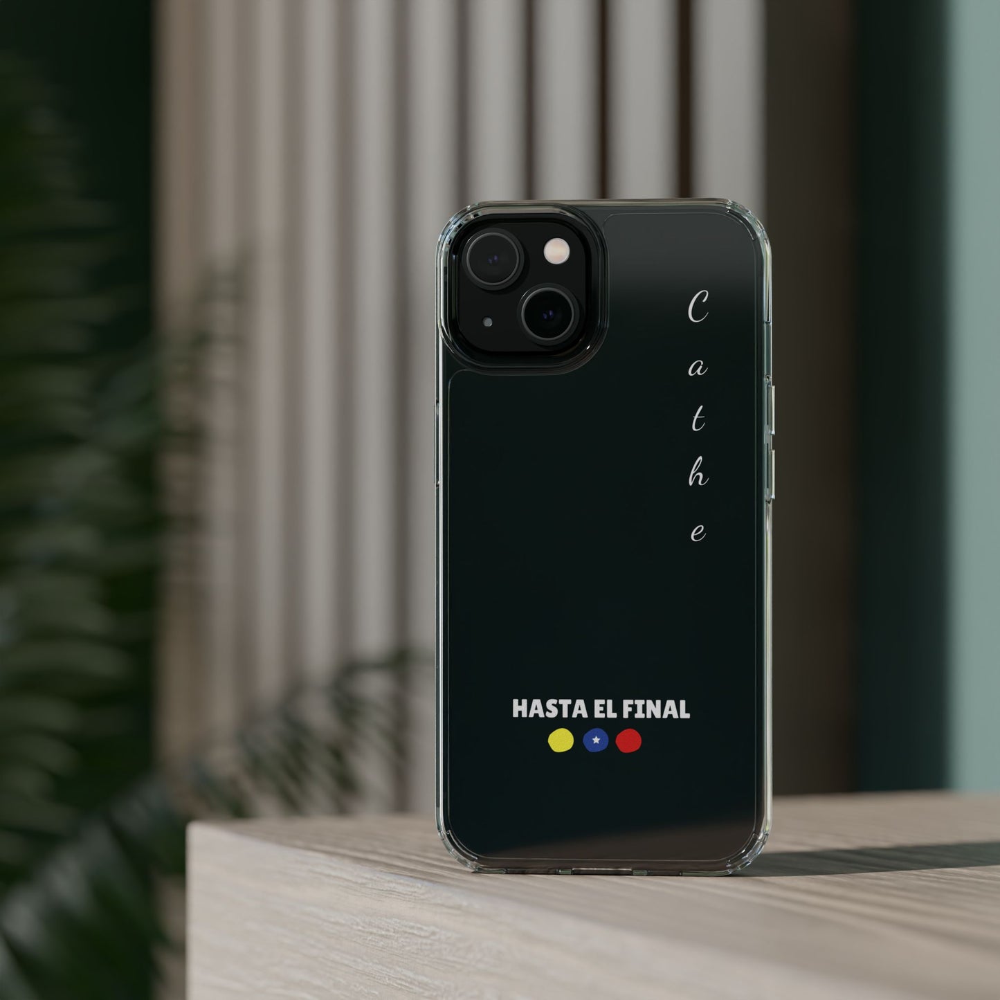 HASTA EL FINAL - Personalized phone case 💛💙❤️